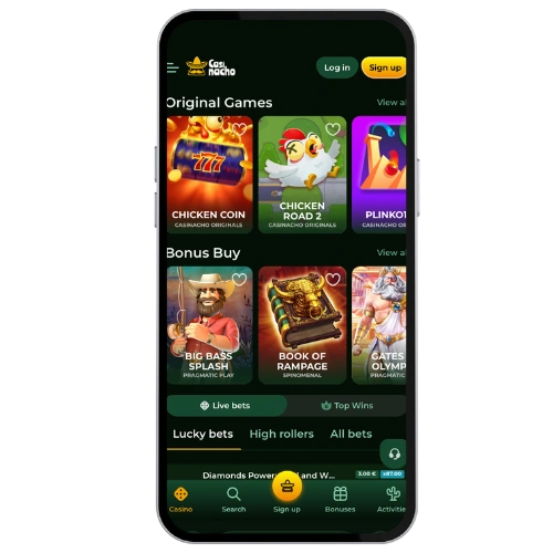 Casinacho casinò app